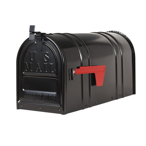 Postal Pro Mailboxes Carlton Post Mounted Mailbox & Reviews Wayfair